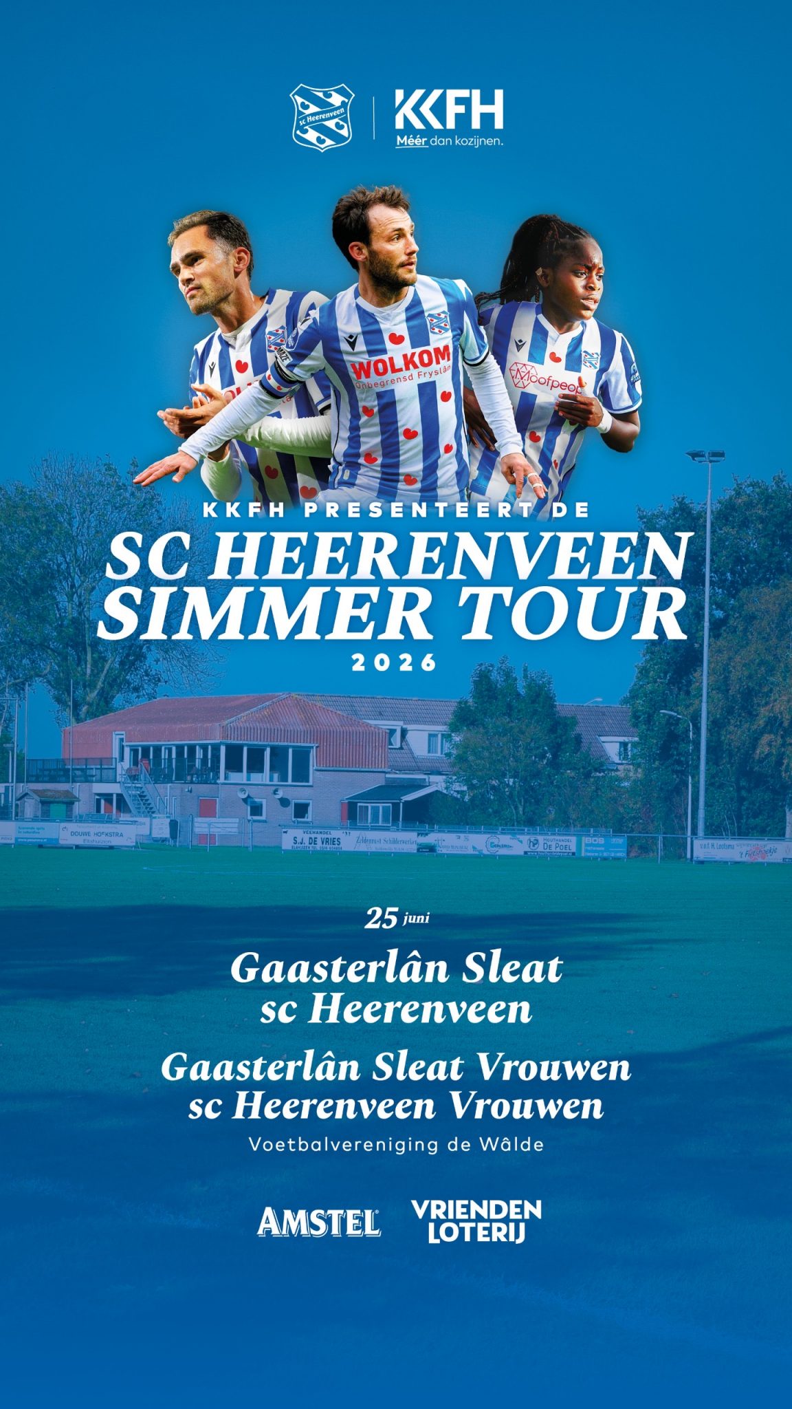 SC Heerenveen komt op bezoek!